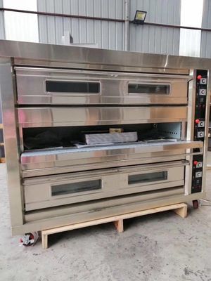 2020 Aluminium Dutch Oven Bake Deck Oven mit Gasenergie und Temperaturbereich 30-400