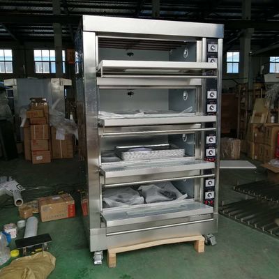 2020 Aluminium Dutch Oven Bake Deck Oven mit Gasenergie und Temperaturbereich 30-400