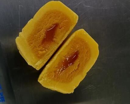 Hochproduktive PLC-Steuerung Verkrustungsmaschine für Rotbohnenbrotfüllung