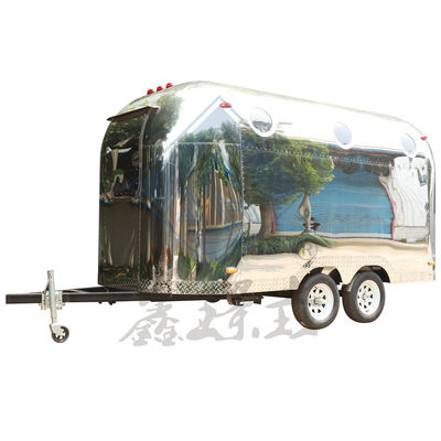 Nahrungsmittel Getränke Eiscreme Mobil-Lebensmittel-Truck mit Design und maßgeschneiderte Kochgeräte