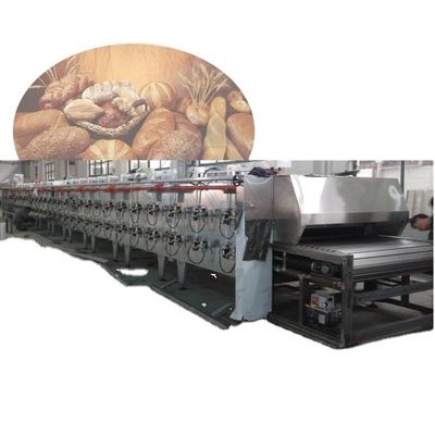 Hochtechnischer Tunnelofen für Brotkuchen Einfaches Backen Automatische Ersatzteile enthalten