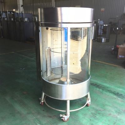 120 kg gewerblicher Gaskohle-Rost-Eier-Ofen mit Online-Unterstützung nach dem Service