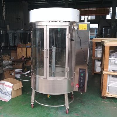 Online-Unterstützung Voll-Enten-Röstung Elektrische und Gas-Ofen-Maschine Rotary Chicken Grill-Ausrüstung