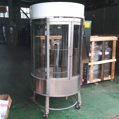 Online-Unterstützung Voll-Enten-Röstung Elektrische und Gas-Ofen-Maschine Rotary Chicken Grill-Ausrüstung