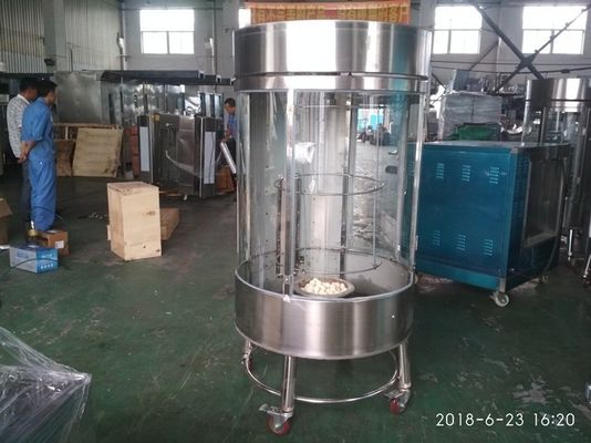 120 kg Lava Stein Peking Ente Geflügel Drehbackofen für Großbetriebe