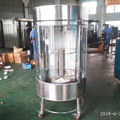 120 kg Lava Stein Peking Ente Geflügel Drehbackofen für Großbetriebe