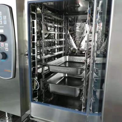 Edelstahl-Mehrfunktions 6-Schicht-Elektrische Kombi-Dampf-Ofen 9000/10000/11000