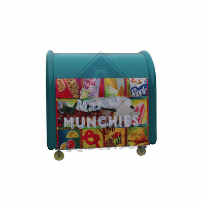 Industrieller runder/quadratischer Nahrungsmittellastwagen mit Ein-/Doppelachsen und individueller Bauweise