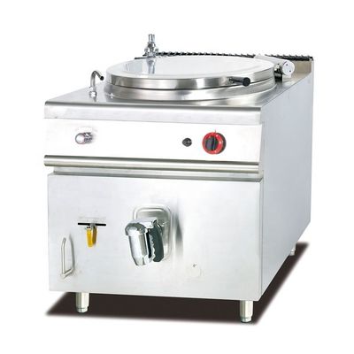 6 Gasbrenner mit Oberflächenmaterial aus Edelstahl und Brotbackofen