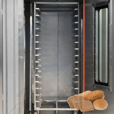 Elektrische einstufige Backmaschine für Kekse Kuchen und Brot 16/32/64 Trays Kapazität