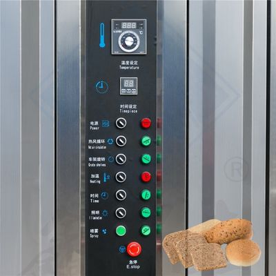 Elektrische einstufige Backmaschine für Kekse Kuchen und Brot 16/32/64 Trays Kapazität