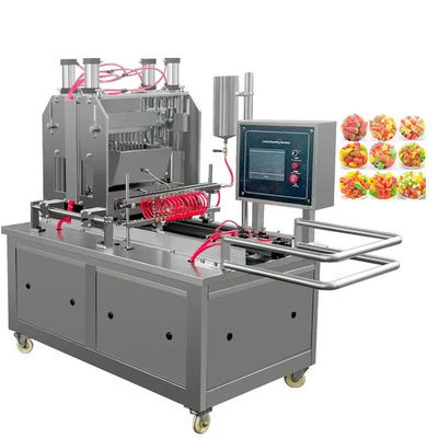 Schöne automatische 50 kg/h harte Lollipop-Soft Candy-Maschine für hohe Produktion in Shanghai