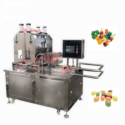 Halbautomatische Süßigkeitsgussmaschine zur Herstellung von Gelatine Gummy Candy 30-50 kg/h