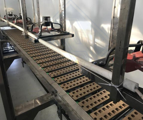 Edelstahl Gummi Süßigkeiten Depositor Maschine für einfache Bedienung Kristall Gelee Zucker Süßigkeiten