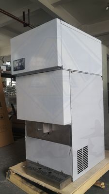 120 kg/Tag Automatischer Eiswürfelmacher Edelstahl 304 Industrielle intelligente Eismaschine
