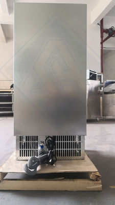 120 kg/Tag Automatischer Eiswürfelmacher Edelstahl 304 Industrielle intelligente Eismaschine