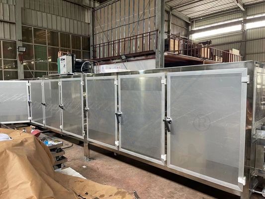 Rohstoff Weizenmehl Kekse Produktion automatischer 400-Tunnel-Ofen mit Nizza