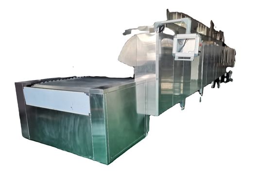 304 Edelstahl Industrie-Tunnel-Ofen für hochproduktive Kekse und Kekse