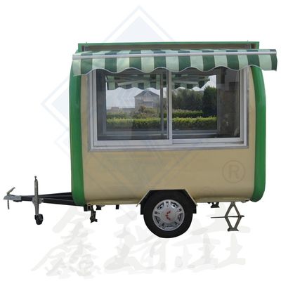 Galvanisierter Stahl Einzel-/Doppelachsen 300 Mobil-Snack-Lager mit Dachdach