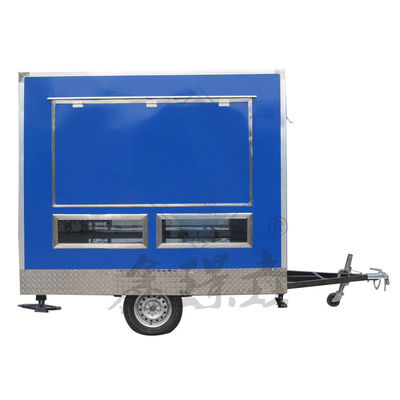 angepasst 250 mobile Einzel-/Doppelachsen-Industrielle mit Canopy Square mobile Food Truck