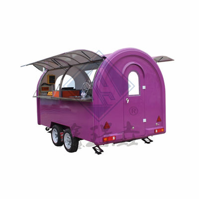 Ein-/Doppelachs-Futurenwagen mit Dach und individueller Kochvorrichtung