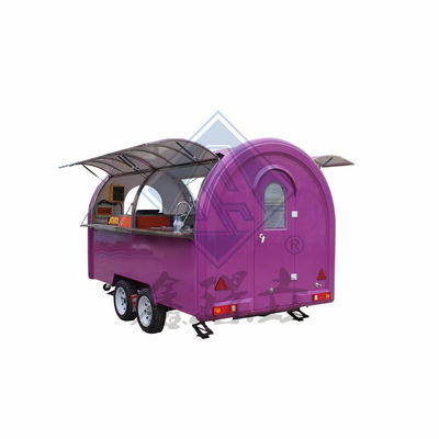 Ein-/Doppelachs-Futurenwagen mit Dach und individueller Kochvorrichtung