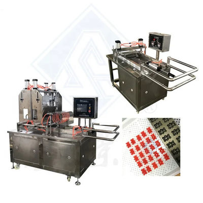 50 kg/h automatische Hard Lollipop Soft Candy Machine für die professionelle Süßwarenproduktion