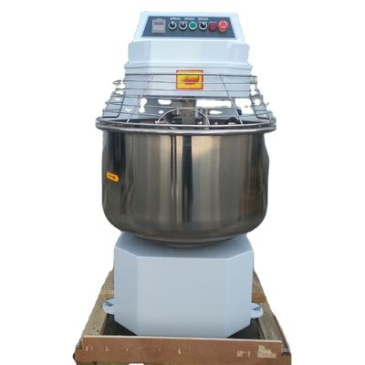 Energieeinsparende 50 kg Spiral-Teigmischer aus Edelstahl für die professionelle Teigkneterei