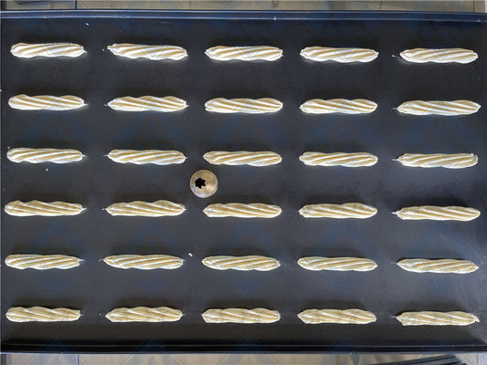 Automatische kleine Drahtschnittkuchen Makaron Kekse Cookie Form Depositor Maschine für Hotels