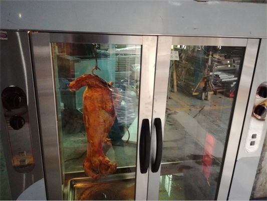 Advanced Style Küchengerät Freistehendes Gas Zwei Volllampen Rotisserie für Schafe und Schweine