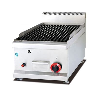 Elektrische Lava-Rock-Grill aus Edelstahl für das Grillen auf dem Tisch 400*650*480MM