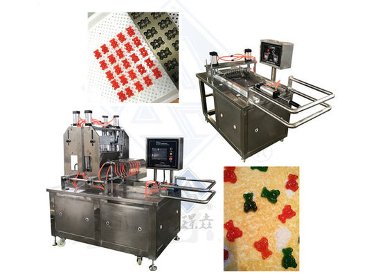 High-Production Candy Making Gummy Bear Automatische Süßigkeiten Formmaschine in 50kg/h Nizza