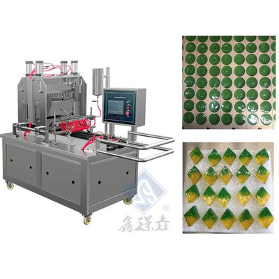 High-Production Candy Making Gummy Bear Automatische Süßigkeiten Formmaschine in 50kg/h Nizza