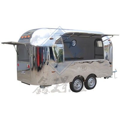 Designs für mobile, kundenspezifische Lebensmittelfahrzeuge aus Edelstahl