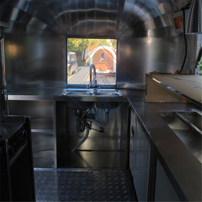 Designs für mobile, kundenspezifische Lebensmittelfahrzeuge aus Edelstahl