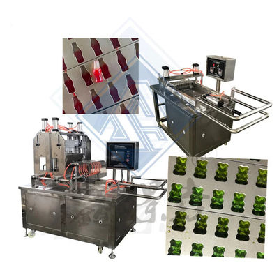 Shanghai Nice Automatic Candy Making Machine für Gummy Bear und Lollipop Toffee Candy