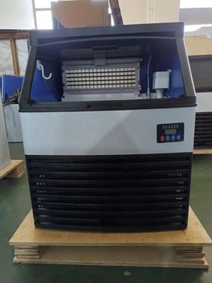 Kommerzielle 140P 63kg/Tag Eiswürfelmachmaschine mit 500KG Eislagerkapazität