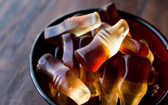 150-600 kg/h Soft Bear Candy Jelly Gummy Machinery mit Edelstahlmaterial