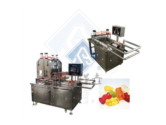 Automatische Lollipop Toffee Süßigkeiten Machmaschine von Shanghai Gummy Bear Candy Factor