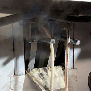 Multifunktionale Lebensmittelmaschine Vollautomatik-Eierrollen-Produktionslinie Ausbeute 50-120 kg/h