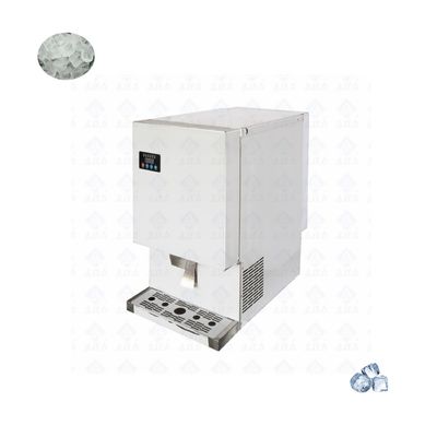 Gewerbliche 40 kg große Eismaschine mit 200 kg Eisspeicherkapazität und einfacher Bedienung
