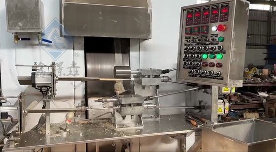 Industrielle Kekse Ei-Roll-Maschine Produktionslinie Hohe Produktion Betrieb und Nizza