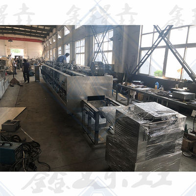 600-Modell Großkapazität Hartweiche Kekse Biskuit-Tunnel-Ofen für die Mehlmühle-Verarbeitung