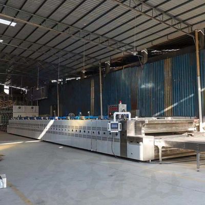 Große Produktionskapazität 1000 automatische Brotkeks Tunnelofen für mehrere Optionen