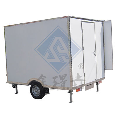 220CM Ein-/Doppelachs-Nachrichten-Truck für Getränke und Lebensmittel