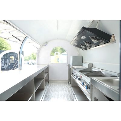 Individuell angefertigtes rundes Industriemodell Hot Dog Kaffee Mobil-Lebensmittelfahrzeug