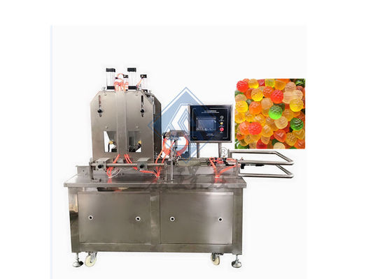 Formmaschine 50 kg pro Stunde Lollipop Toffee Gummy Bear Schöne Süßigkeitenmachine