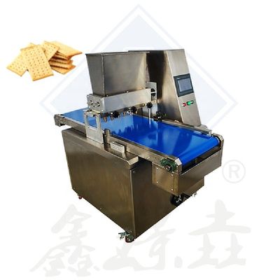 Kleine automatische kommerzielle Keksmaschine Silberdesign für Keks-Produktionsanlage