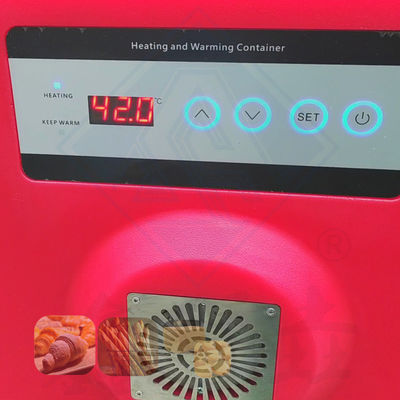 90L elektrische Rotationsformung Isolierte Box zum Erwärmen und Servieren ohne Platten