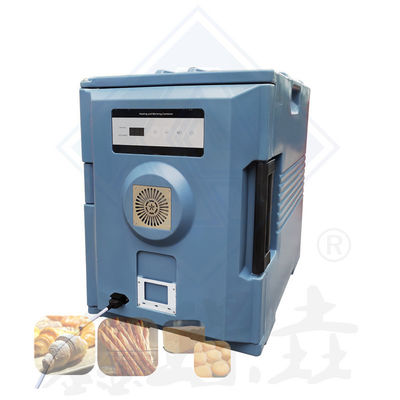 90L Elektrische Schiebe-Tasse Lebensmittelwärmer Rotationelle Formung Isolierte Box ohne Platten